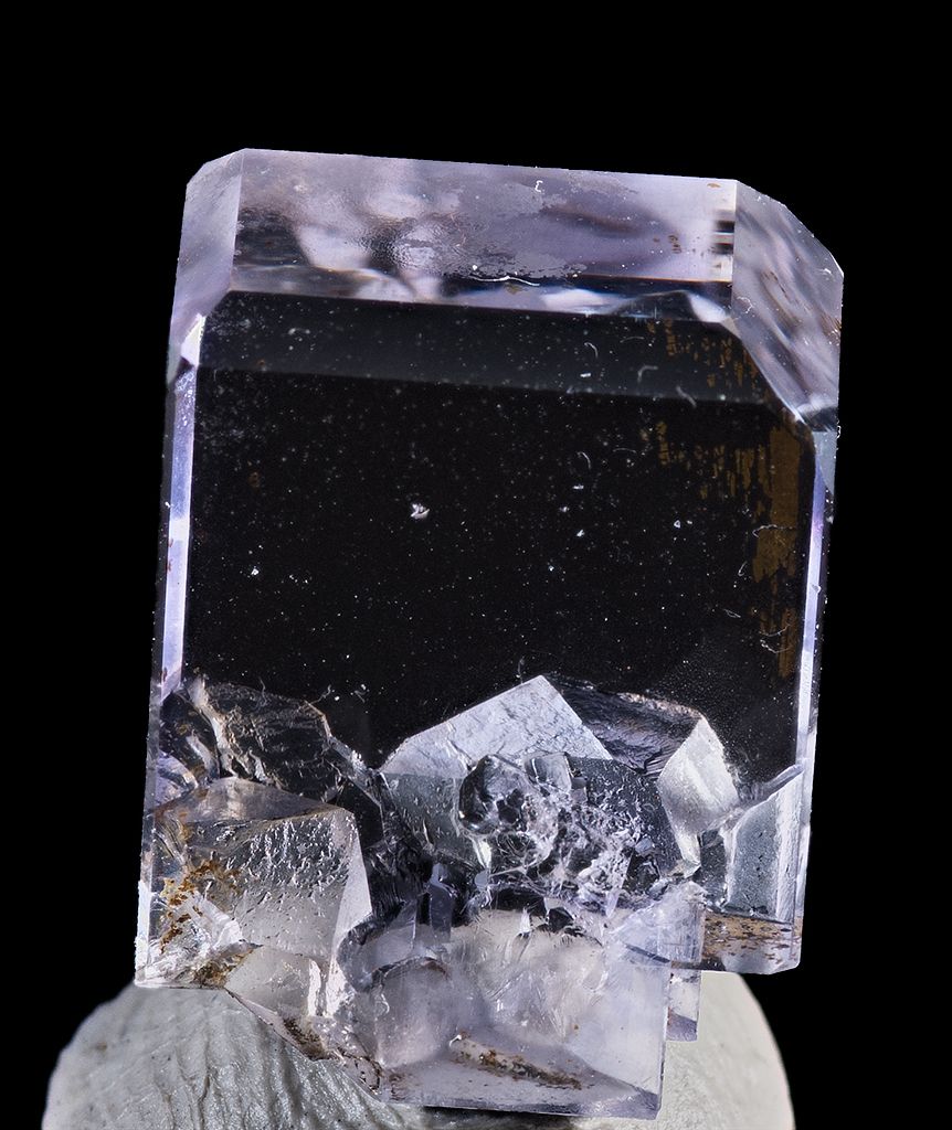 A chunk of transparent Fluorite stone.